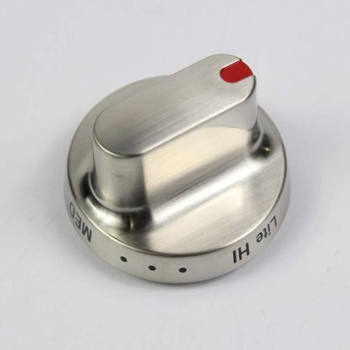 Samsung Part# DG64-00472A Control Knob-Dial (OEM) Chrome