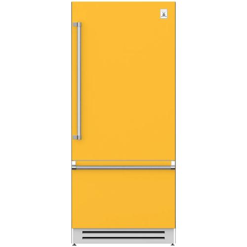 Hestan KRBR36YW Refrigerator, Bottom Mount, Bottom Compressor, Right Hinged,