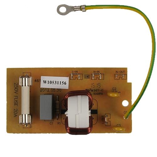 Whirlpool Part# WPW10531156 Noise Filter Control Board (OEM)