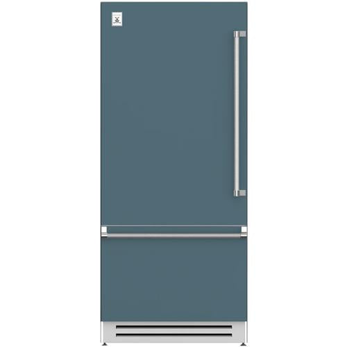 Hestan KRBL36GG Refrigerator, Bottom Mount, Bottom Compressor, Left Hinged,