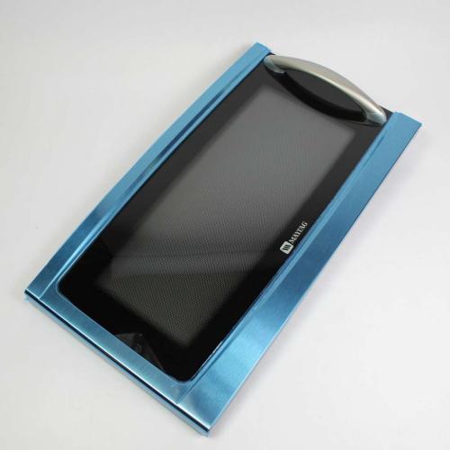 Samsung Part# DE94-01461G Complete Door-Glass Assembly - stainless (OEM)
