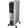 Midea PSH07M1AWW 1500W Oil-Filled Radiant Space Heater - White