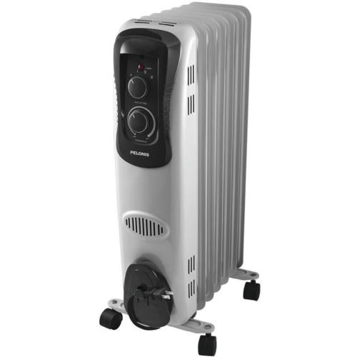 Midea PSH07M1AWW 1500W Oil-Filled Radiant Space Heater - White