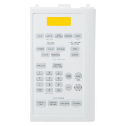GE Part# WB07X10963 Control Panel Assembly (OEM) White