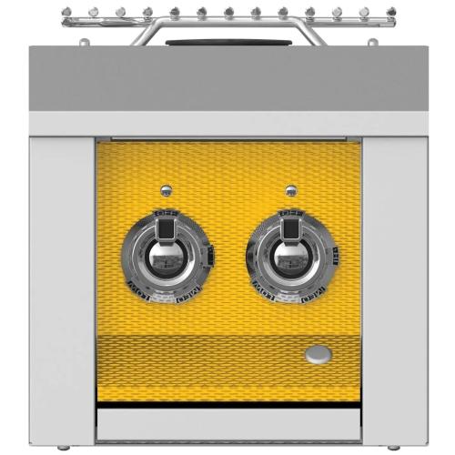 Hestan AEB122LPYW Double Aspire Side Burner, Built-In, 12-Inch - Lp - Yellow