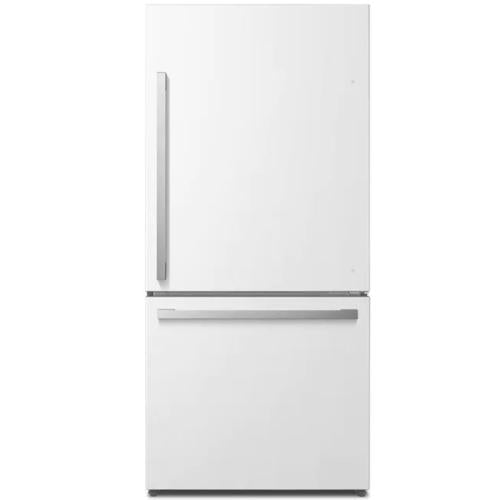Hisense HRB171N6AWE 17.2-Cu Ft Counter-Depth Bottom-Freezer Refrigerator