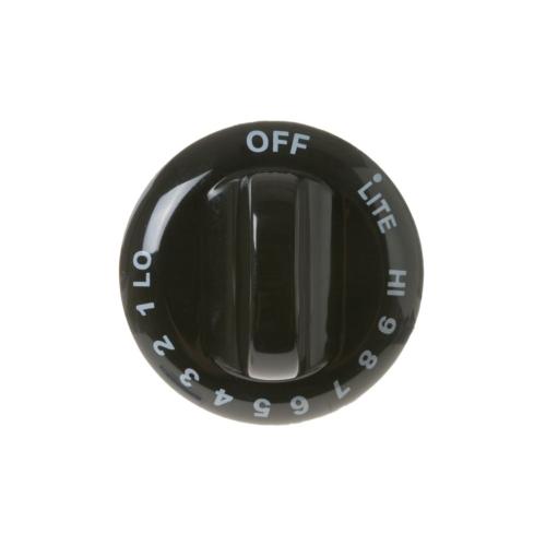 GE Part# WB03T10168 Gas Valve Knob (OEM) Black