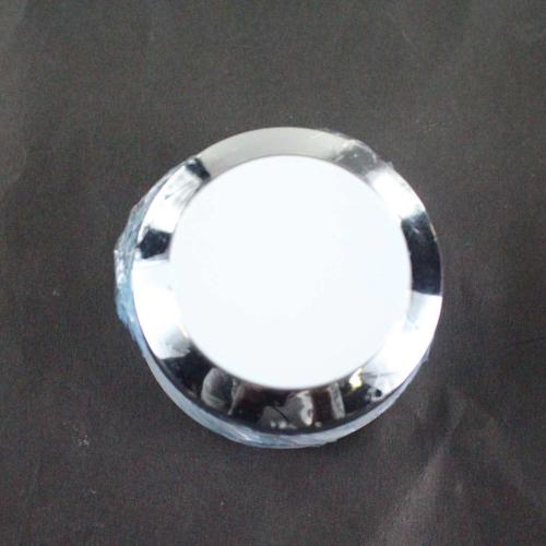GE GTD42GASJ0WW Main Timer Knob (White, Chrome) Genuine OEM