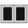Hestan AGAD30BK Double Access Doors, Marquise, 30-Inch - Black Parts
