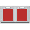 Hestan AGLP36RD Double Sealed Pantry Storage Doors, Marquise, 36-Inch - Red Parts