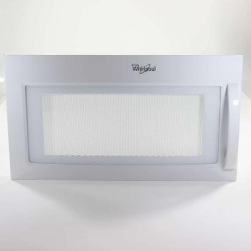 Whirlpool Complete Microwave Door (white) 8206394