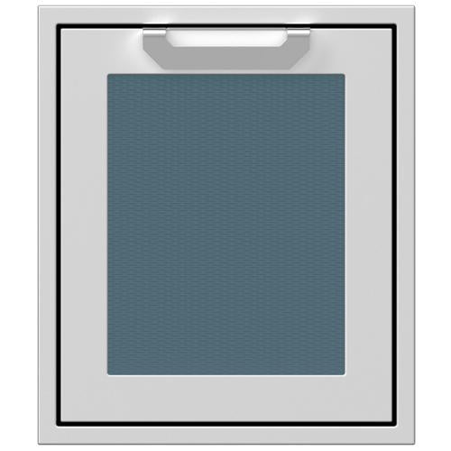 Hestan AGADR18GG Single Access Door, Hinge Right, Marquise, 18-Inch - Dark Gr