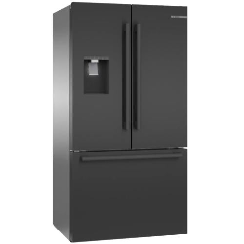 Bosch B36CD50SNB/03 500 Series French Door Bottom Mount Refrigerator 36'' Black Stainless Steel