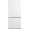 Midea LRB19B5AWWC Leon's 18.7 Cu. Ft. Bottom Mount Refrigerator - White