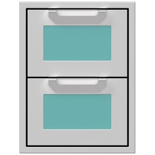 Hestan AGDR16TQ Assembly, Double Drawers, Marquise, 16-Inch -Turquoise