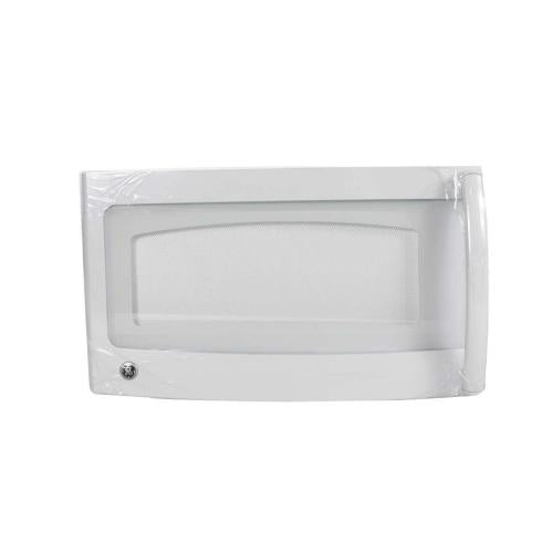 GE Microwave Complete Microwave Door - White JVM1540DM2WW