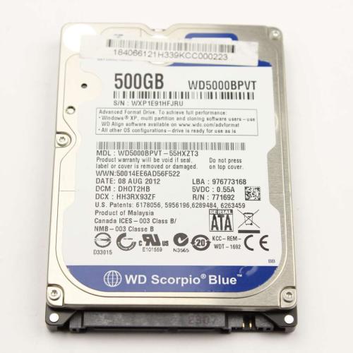 Sony Part# A-1886-632-A Hard Disk Drive - Genuine OEM