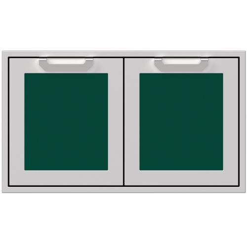 Hestan AGSD42GR Double Storage Doors, Marquise, 42-Inch , Green