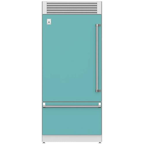 Hestan KRPR36TQ Refrigerator, Bottom Mount, Top Compressor, Pro, Right Hinge
