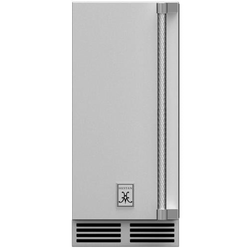 Hestan GIML15 Outdoor Ice Machine, Left Hinged, 15-Inch