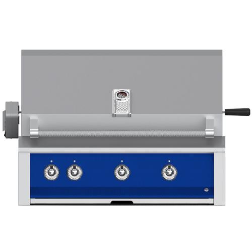 Hestan EABR36NGBU Grill, Aspire, Built-In, (3) U-Burner, Rotisserie, 36-Inch -