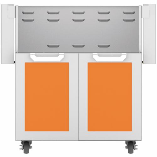 Hestan GCD36OR Double Door Cart, 36-Inch - Orange