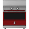Hestan KRI36BKRD Range, Induction, 36 - Black - Red Parts