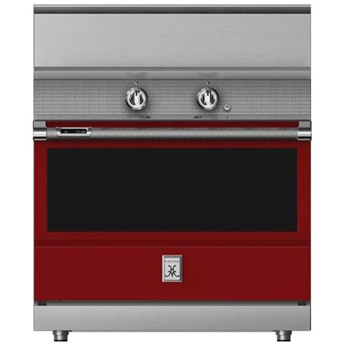 Hestan KRI36BKRD Range, Induction, 36 - Black - Red
