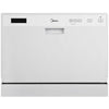 Midea MDC3602FSS3A Compact 6-Place Setting Dishwasher, Stainless Steel