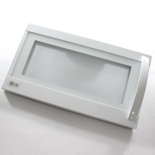 LG Part# ADC73908102 Door Panel Assembly (White) - Genuine OEM