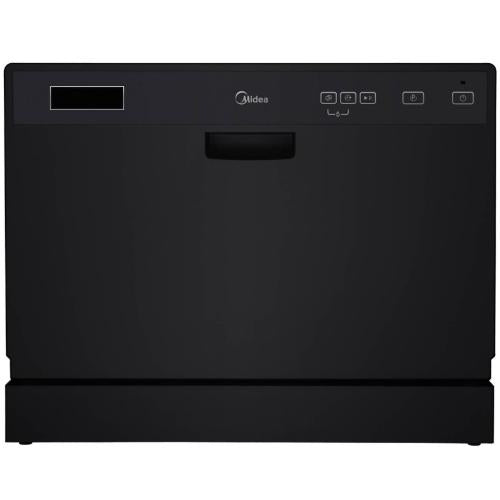 Midea MDC3602FBB3A Compact 6-Place Setting Dishwasher, Black