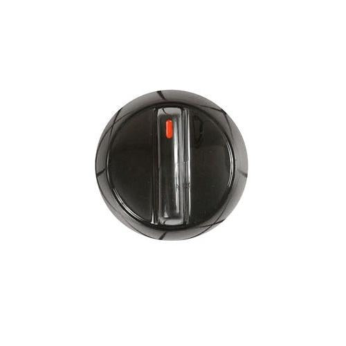 Whirlpool Part# WP98006100 Surface Burner Knob (Black) (OEM)