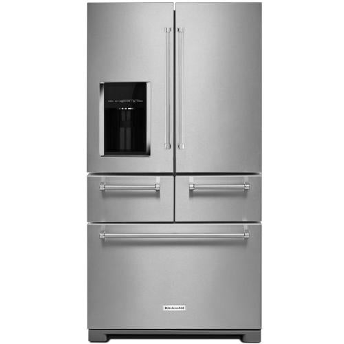 Whirlpool KRMF706ESS05 25.8 Cu. Ft. Multi-Door Freestanding Refrigerator