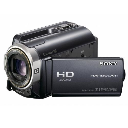 Sony HDRXR350V High Definition Hard Disk Drive HandycamÂ® Camcorder; Black