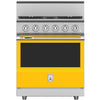 Hestan KRD304LPYW 30 Inch Duel Fuel 4 Burner Range -LP-Yellow
