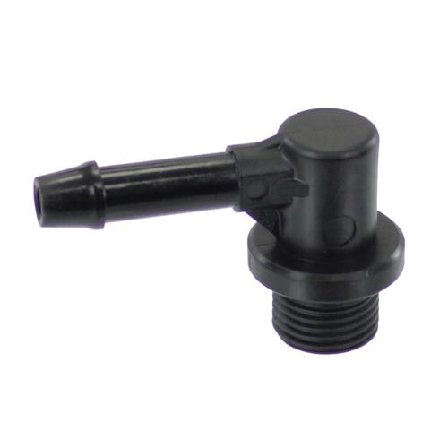 Saeco Black 90Deg.Connector Pump Out - 421944090251