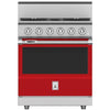 Hestan KRD304NGRD 30 Inch Duel Fuel 4 Burner Range -NG-Red