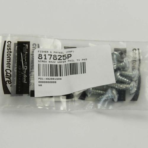 Fisher / Paykel Screw 8X22 Wafer Phil Tv Pkd - 817825P