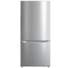 Midea MRB19B6AST 18.7 Cu. Ft. Bottom Mount Refrigerator - Stainless Steel Look