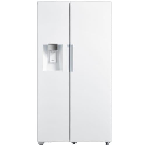 Midea SBS263W Toscana 26.3 Cft Side By Side Refrigerator White