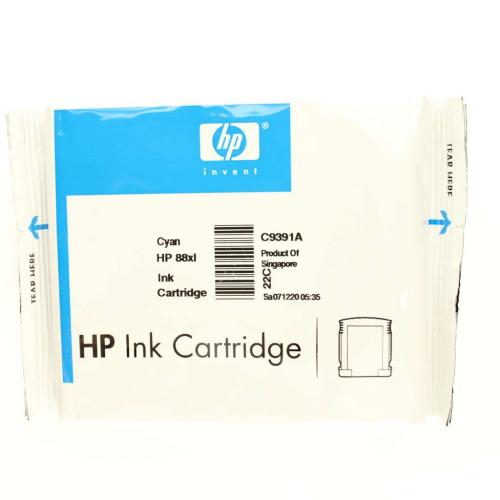 Hp Hp 88 Large Cyan Ink Cartridge - C9391AN