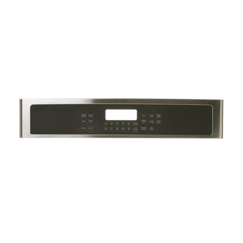 GE Part# WB07T10742 Control Panel Assembly (OEM) Stainless Steel