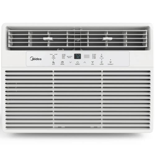 Midea MAW10S1WWT 10,000 BTU ComfortSense Smart Window Air Conditioner