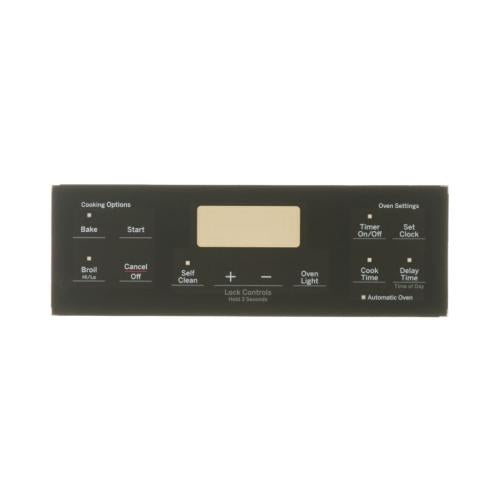 GE Range - Oven/Stove Overlay (Black) JGB645SEK1SS