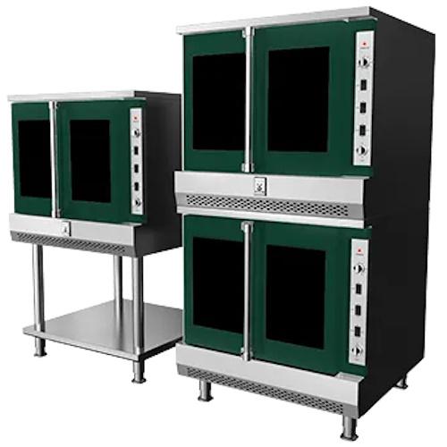 Hestan HUCOSNGCG Upright Convection Oven, Double Door Solid -Ng, Chrome Green