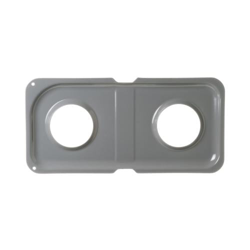 GE Part# WB34K10051 Double Porcelain Pan (OEM) Right/Gray