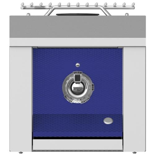 Hestan AEB121LPBU Single Aspire Side Burner, Built-In, 12-Inch - Lp - Blue
