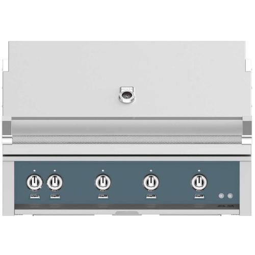 Hestan GSBR42LPGG Grill, Built-In, (4) Sear, Rotisserie, 42-Inch - Lp - Dark G