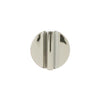 GE Part# WB3K5064 Burner Control Knob (OEM) Chrome