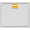 Hestan AEADR24YW Single Access Door, Hinge Right, 24-Inch - Yellow Parts